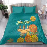 Personalized India Diwali Bedding Set Festival Of Light With Diya - Wonder Print Shop