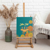 Personalized India Diwali Canvas Wall Art Festival Of Light With Diya - Wonder Print Shop