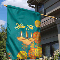 Personalized India Diwali Garden Flag Festival Of Light With Diya - Wonder Print Shop