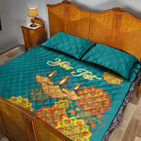Personalized India Diwali Quilt Bed Set Festival Of Light With Diya - Wonder Print Shop