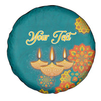 Personalized India Diwali Spare Tire Cover Festival Of Light With Diya - Wonder Print Shop