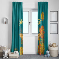 Personalized India Diwali Window Curtain Festival Of Light With Diya - Wonder Print Shop