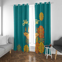 Personalized India Diwali Window Curtain Festival Of Light With Diya - Wonder Print Shop