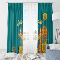 Personalized India Diwali Window Curtain Festival Of Light With Diya - Wonder Print Shop