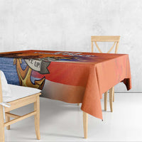 Custom US Navy Veteran Tablecloth With Camouflage Pattern - Wonder Print Shop