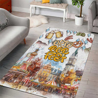German Oktoberfest Beer Area Rug Heritage Beer Riesenrad Joy - Wonder Print Shop