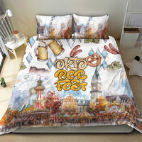 German Oktoberfest Beer Bedding Set Heritage Beer Riesenrad Joy - Wonder Print Shop