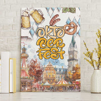 German Oktoberfest Beer Canvas Wall Art Heritage Beer Riesenrad Joy - Wonder Print Shop