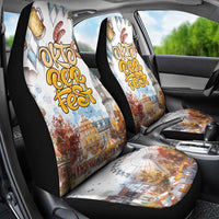 German Oktoberfest Beer Car Seat Cover Heritage Beer Riesenrad Joy - Wonder Print Shop