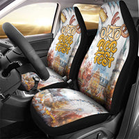 German Oktoberfest Beer Car Seat Cover Heritage Beer Riesenrad Joy - Wonder Print Shop