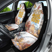 German Oktoberfest Beer Car Seat Cover Heritage Beer Riesenrad Joy - Wonder Print Shop