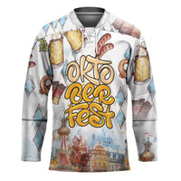 German Oktoberfest Beer Hockey Jersey Heritage Beer Riesenrad Joy - Wonder Print Shop