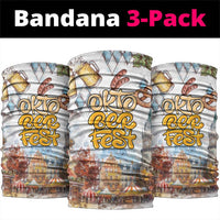 German Oktoberfest Beer Neck Gaiter Heritage Beer Riesenrad Joy - Wonder Print Shop