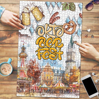 German Oktoberfest Beer Puzzle Heritage Beer Riesenrad Joy - Wonder Print Shop