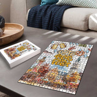 German Oktoberfest Beer Puzzle Heritage Beer Riesenrad Joy - Wonder Print Shop