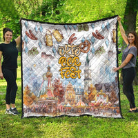 German Oktoberfest Beer Quilt Heritage Beer Riesenrad Joy - Wonder Print Shop