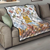 German Oktoberfest Beer Quilt Heritage Beer Riesenrad Joy - Wonder Print Shop