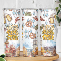 German Oktoberfest Beer Skinny Tumbler Heritage Beer Riesenrad Joy - Wonder Print Shop