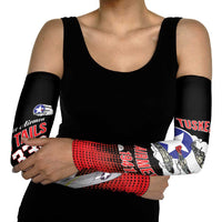 Tuskegee Airmen Red Tails Arm Sleeves 332nd Fighter Group WWII Tribute Black Style - Wonder Print Shop