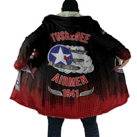Tuskegee Airmen Red Tails Cloak 332nd Fighter Group WWII Tribute Black Style - Wonder Print Shop