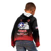 Tuskegee Airmen Red Tails Kid Hoodie 332nd Fighter Group WWII Tribute Black Style - Wonder Print Shop