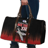 Tuskegee Airmen Red Tails Travel Bag 332nd Fighter Group WWII Tribute Black Style - Wonder Print Shop
