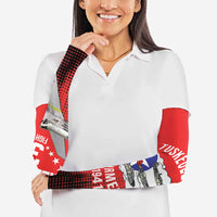Tuskegee Airmen Red Tails Arm Sleeves 332nd Fighter Group WWII Tribute Red Style - Wonder Print Shop
