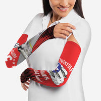 Tuskegee Airmen Red Tails Arm Sleeves 332nd Fighter Group WWII Tribute Red Style - Wonder Print Shop