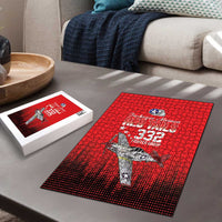 Tuskegee Airmen Red Tails Puzzle 332nd Fighter Group WWII Tribute Red Style - Wonder Print Shop