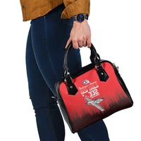 Tuskegee Airmen Red Tails Shoulder Handbag 332nd Fighter Group WWII Tribute Red Style - Wonder Print Shop