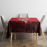 Tuskegee Airmen Red Tails Tablecloth 332nd Fighter Group WWII Tribute Red Style - Wonder Print Shop