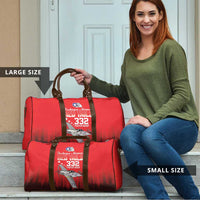 Tuskegee Airmen Red Tails Travel Bag 332nd Fighter Group WWII Tribute Red Style - Wonder Print Shop