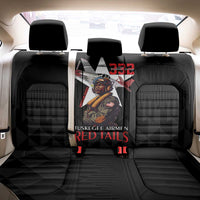Tuskegee Airmen Red Tails Back Car Seat Cover African American Pilots Heritage Black Style - Wonder Print Shop