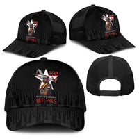 Tuskegee Airmen Red Tails Baseball Net Cap African American Pilots Heritage Black Style - Wonder Print Shop
