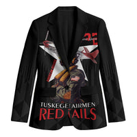 Tuskegee Airmen Red Tails Blazer African American Pilots Heritage Black Style - Wonder Print Shop