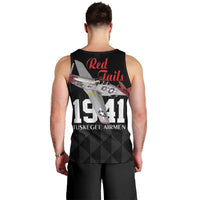 Tuskegee Airmen Red Tails Men Tank Top African American Pilots Heritage Black Style - Wonder Print Shop