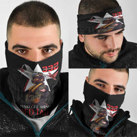 Tuskegee Airmen Red Tails Neck Gaiter African American Pilots Heritage Black Style - Wonder Print Shop