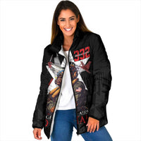 Tuskegee Airmen Red Tails Padded Jacket African American Pilots Heritage Black Style - Wonder Print Shop