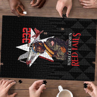 Tuskegee Airmen Red Tails Puzzle African American Pilots Heritage Black Style - Wonder Print Shop