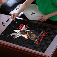 Tuskegee Airmen Red Tails Puzzle African American Pilots Heritage Black Style - Wonder Print Shop
