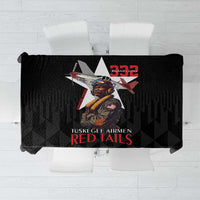 Tuskegee Airmen Red Tails Tablecloth African American Pilots Heritage Black Style - Wonder Print Shop