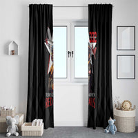 Tuskegee Airmen Red Tails Window Curtain African American Pilots Heritage Black Style - Wonder Print Shop