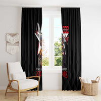 Tuskegee Airmen Red Tails Window Curtain African American Pilots Heritage Black Style - Wonder Print Shop