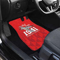 Tuskegee Airmen Red Tails Car Mats African American Pilots Heritage Red Style - Wonder Print Shop