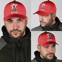 Tuskegee Airmen Red Tails Classic Cap African American Pilots Heritage Red Style - Wonder Print Shop
