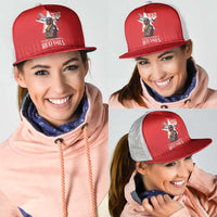 Tuskegee Airmen Red Tails Mesh Trucker Cap African American Pilots Heritage Red Style - Wonder Print Shop