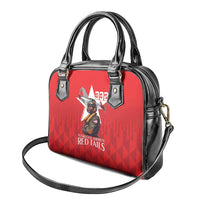 Tuskegee Airmen Red Tails Shoulder Handbag African American Pilots Heritage Red Style - Wonder Print Shop