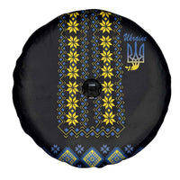 Yellow Ukraine Folk Patterns Spare Tire Cover - Wonder Print Shop