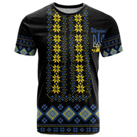 Yellow Ukraine Folk Patterns T Shirt - Wonder Print Shop