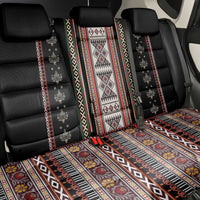 Serbia Folk Pattern Back Car Seat Cover God of Justice - Wonder Print Shop